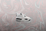 Air Jordan 4 Retro OG 'Flight Club' (TD) - Sail/Black/University Red