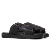 222 Banda Mitel 4 Sandals - Black/White