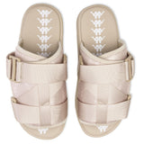 222 Banda Mitel 4 Sandals - LT Beige/White