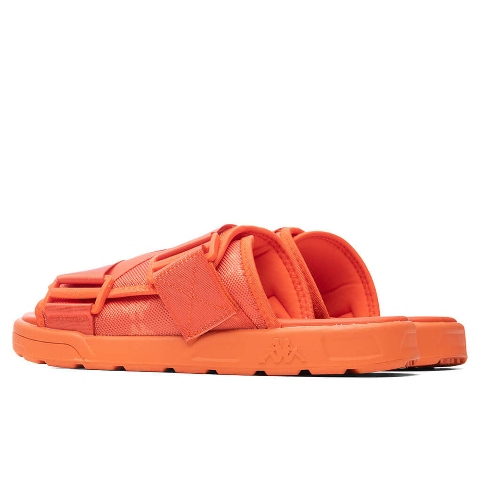 222 Banda Mitel 4 Sandals - Orange/White