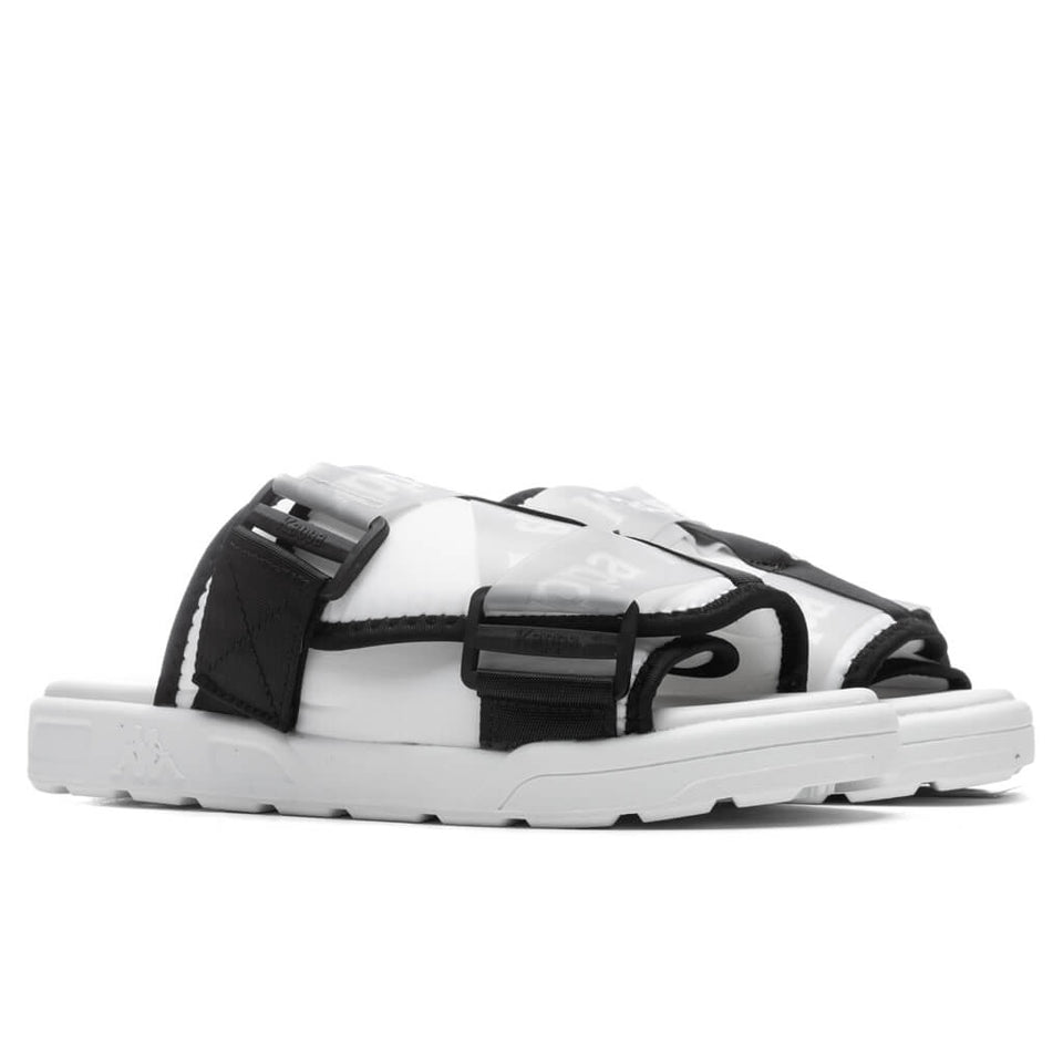 Authentic Mitel 1 Sandals - White/Black