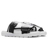 Authentic Mitel 1 Sandals - White/Black