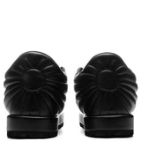 Lace Up Embroidery Nuvola Pluto - Black