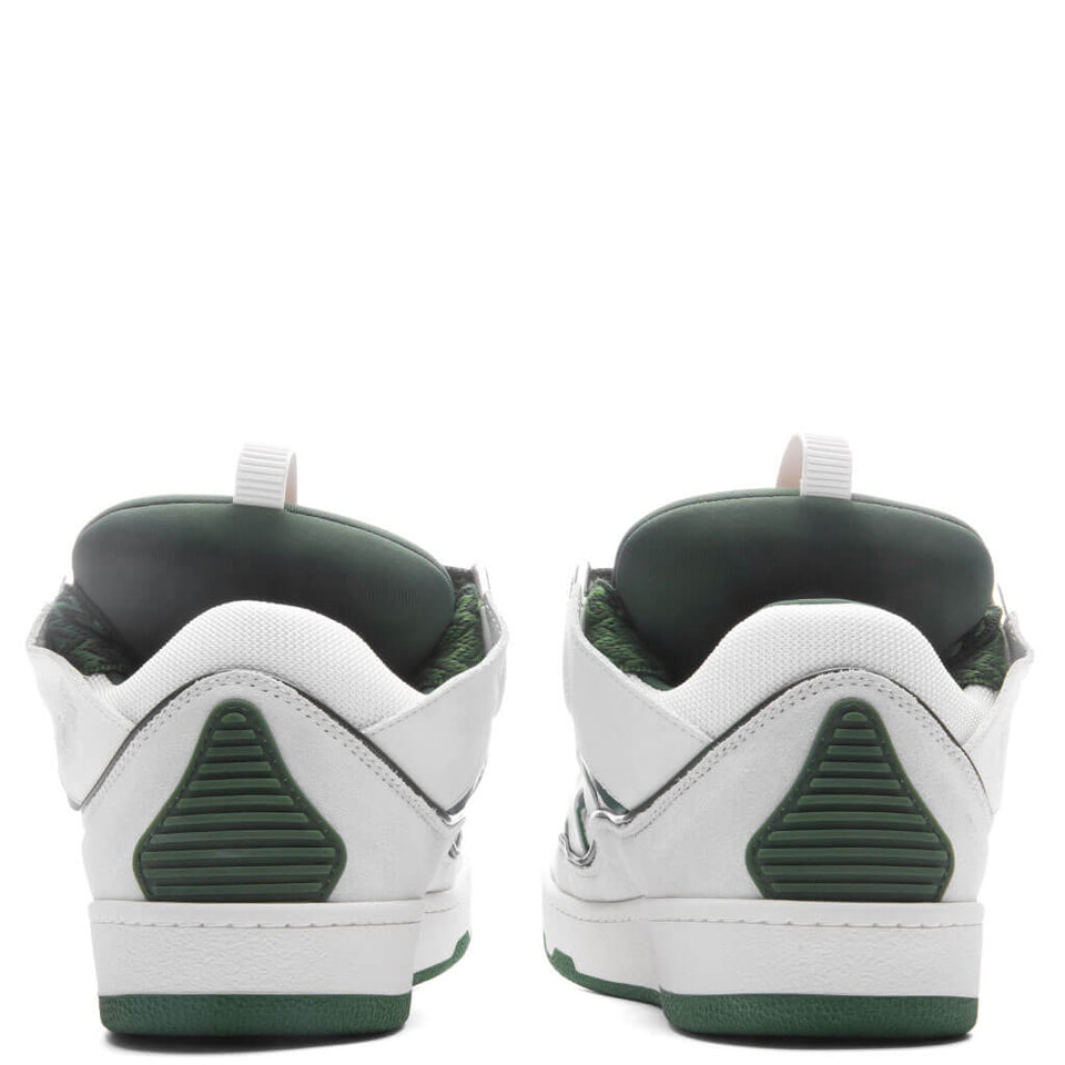 Curb Sneakers - White/Khaki