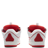 Curb Sneakers - White/Red