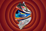 Lebron XVIII Low - Light Smoke Grey/Sunset Pulse