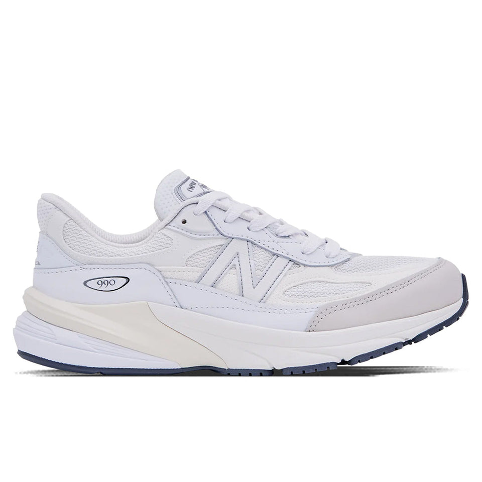 Made In Usa 990v6 - White/Sea Salt