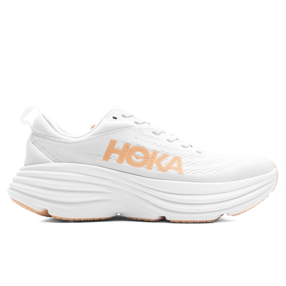 Women's Bondi 8 - White/Cantaloupe