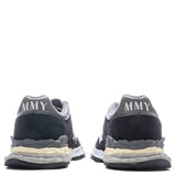 George OG Sole Mix Material Low Top - Navy
