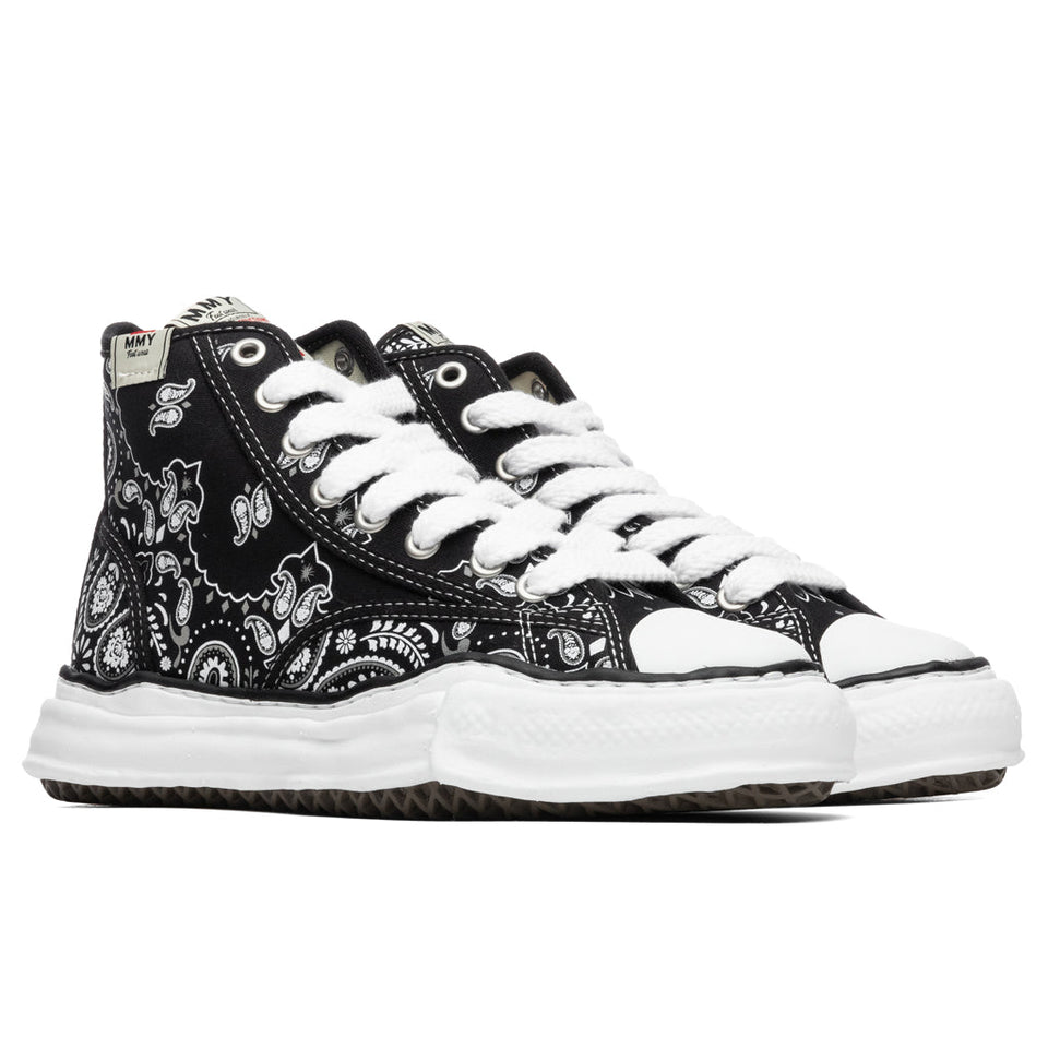 Peterson Hi Bandana Print - Black