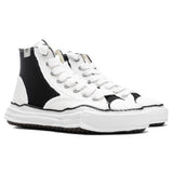 Peterson High OG Sole Rubber Painted Canvas Sneaker - Black/White