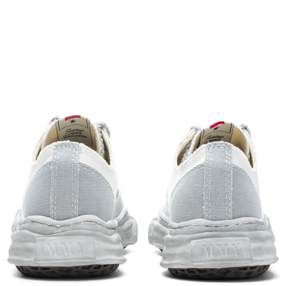 Peterson Low OG Sole Over Dyed Canvas Sneaker - White