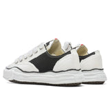 Peterson Low OG Sole Rubber Painted Canvas Sneaker - Black/White