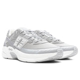NFNTY-52 Suede and Mesh Sneakers - Light Grey