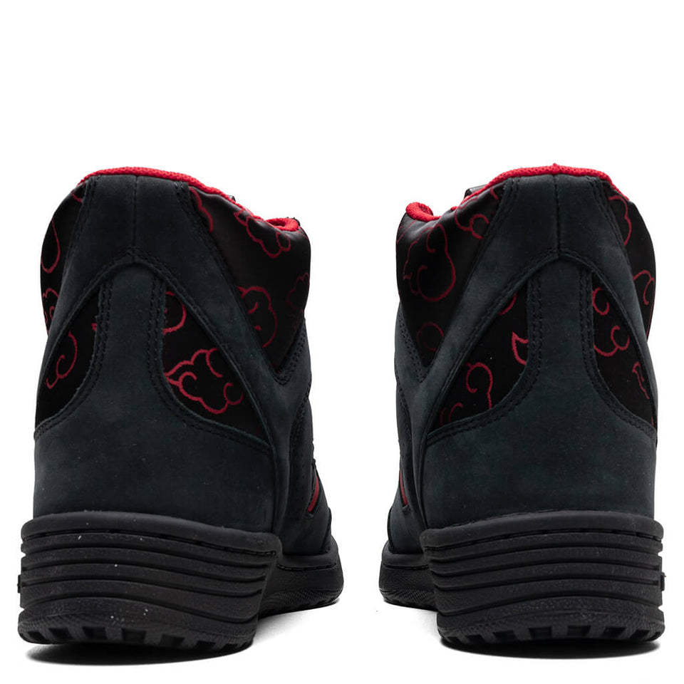 Converse x Naruto Itachi Weapon Mid - Black/Red/Moonbathe