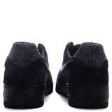 Nike x Ja Morant Air Force 1 Luxe Swarovski - Black/Metallic Silver/Cobalt Bliss