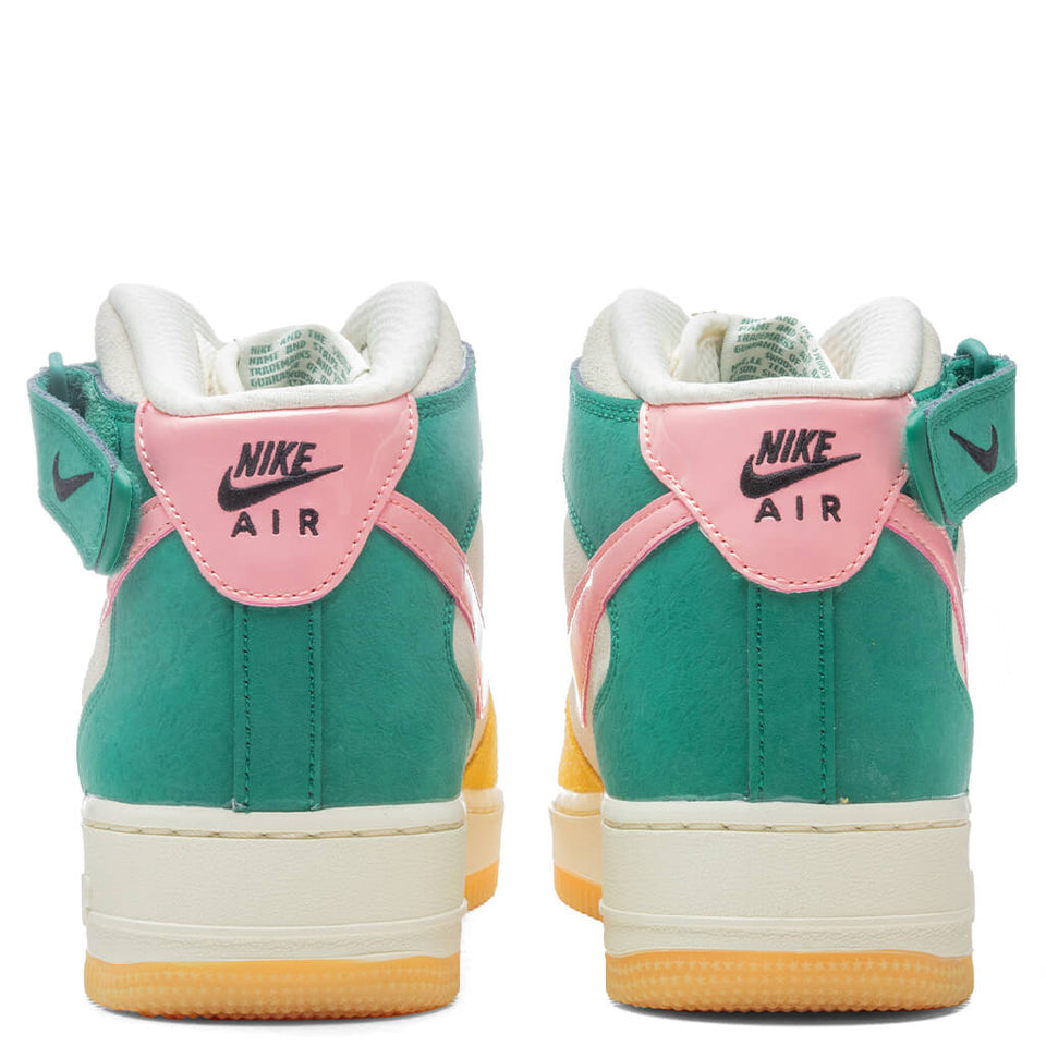 Air Force 1 Mid - Coconut Milk/Bleached Coral/Vivid Sulfur