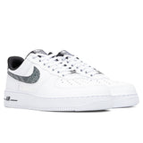 Air Force 1 '07 "Fabric Swoosh" - White/Metallic Silver