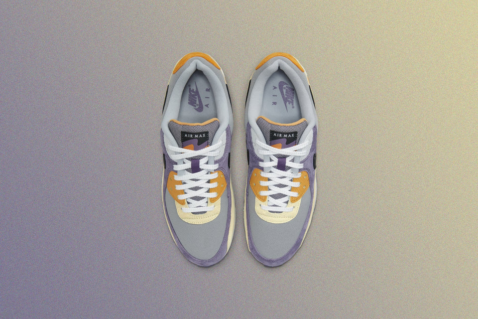 Air Max 90 - Court Purple/Black/Lemon Drop/Wolf Grey