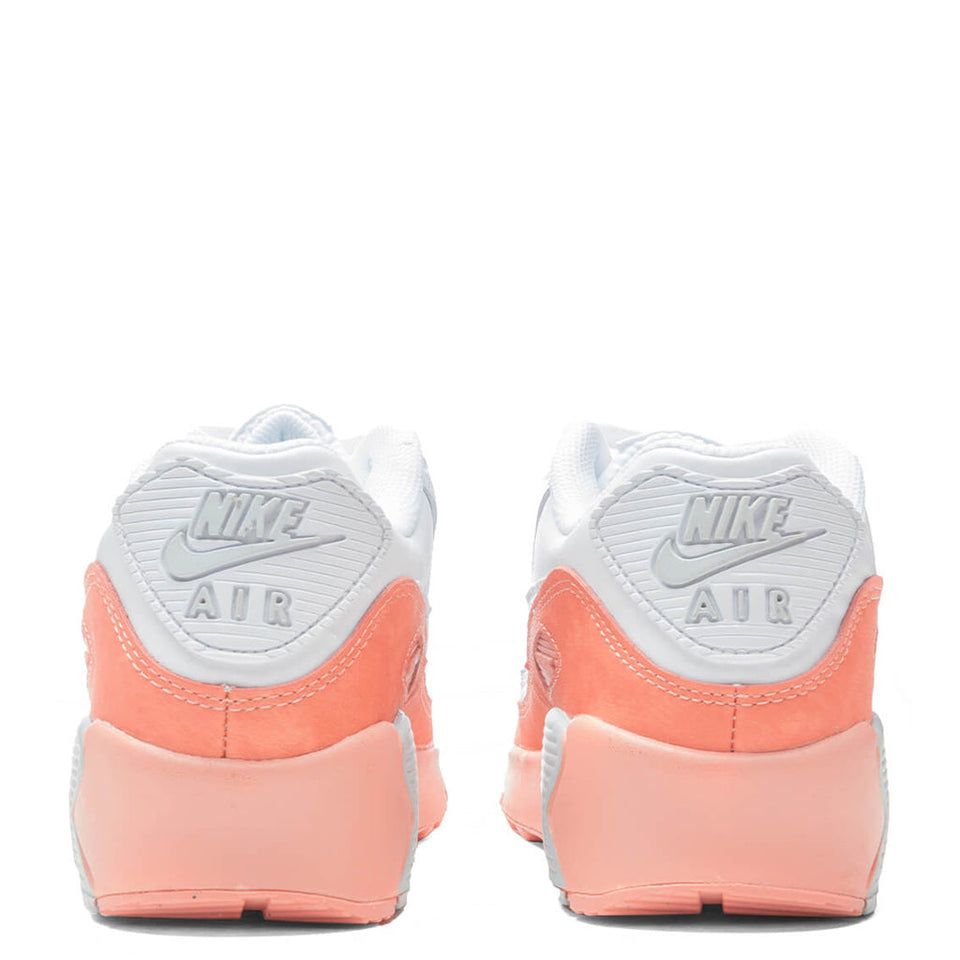 Air Max 90 LTR SE (GS) - White/Aura/LT Madder Root
