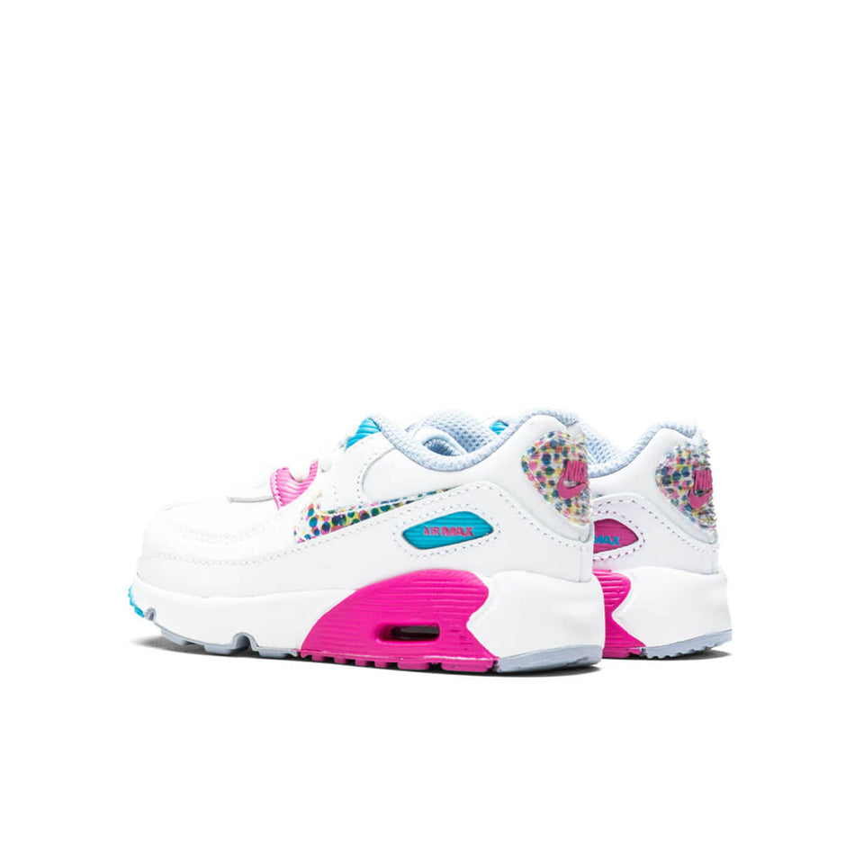 Air Max 90 LTR SE (TD) - White/Multi/Active Fuchsia