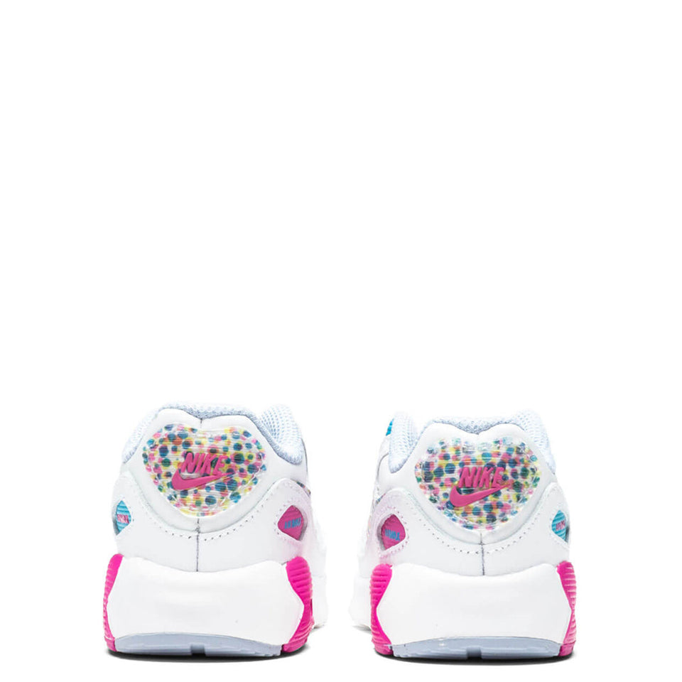 Air Max 90 LTR SE (TD) - White/Multi/Active Fuchsia