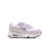 Air Max 90 (TD) - White/Metallic Silver/Violet Frost