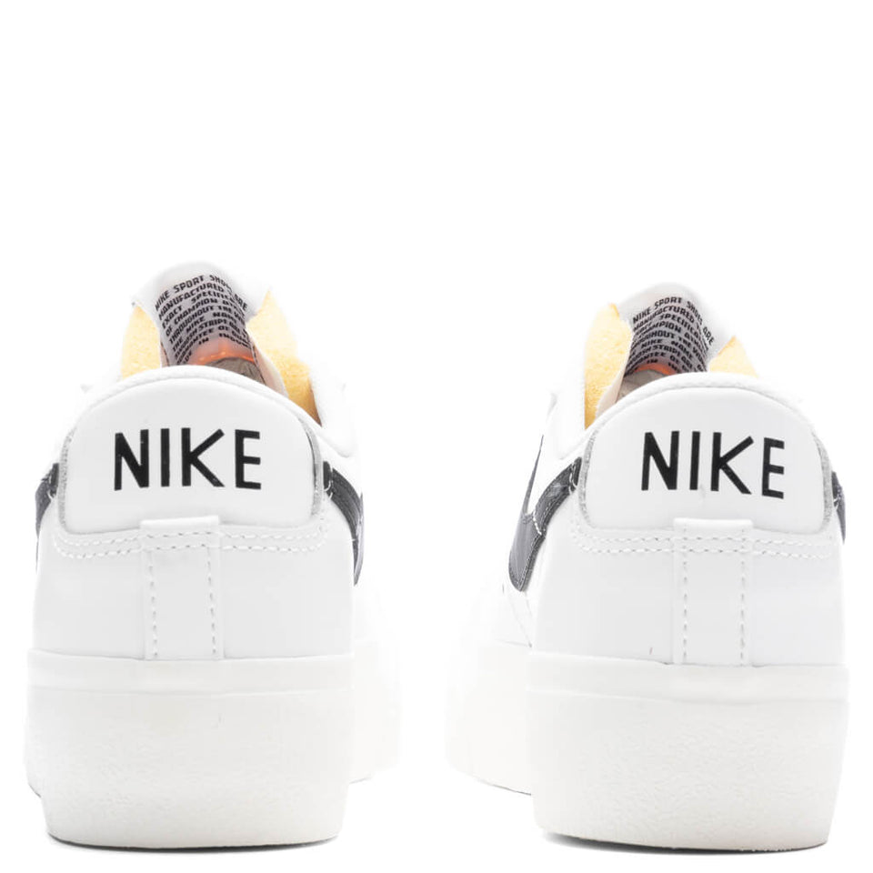 Women's Blazer Low Platform - White/Black/Sail