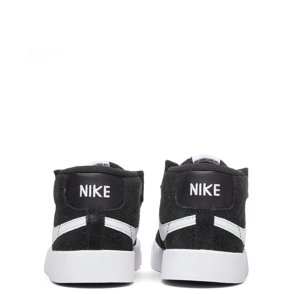 Blazer Mid '77 Suede (TD) - Black/White/Total Orange