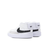 Blazer Mid Crib Bootie - White/Black