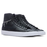 Women's Blazer Mid '77 LX - Black/Black/Metallic Silver