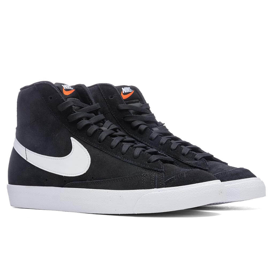 Blazer Mid '77 Suede - Black/White