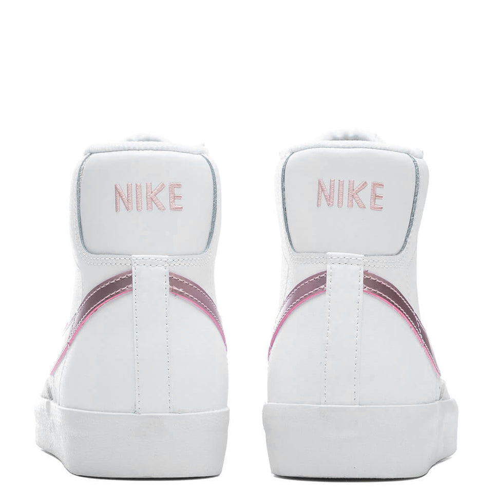 Blazer Mid '77 (GS) - White/Pink Glaze