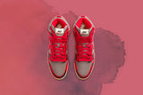 Dunk High 1985 SP "Red Acid Wash" - University Red/Chile Red