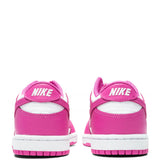 Dunk Low (GS) - White/Active Fuchsia