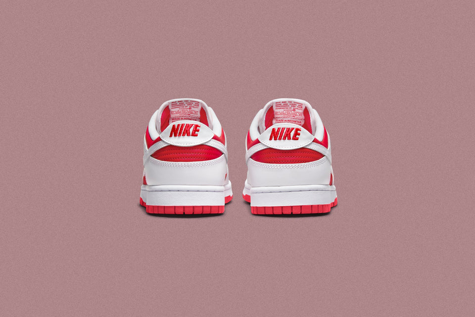 Dunk Low Retro 'Championship'- University Red/White