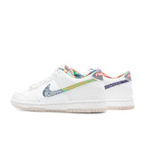 Dunk Low Multi-Color Paisley (GS) - White/Diffused Blue/White