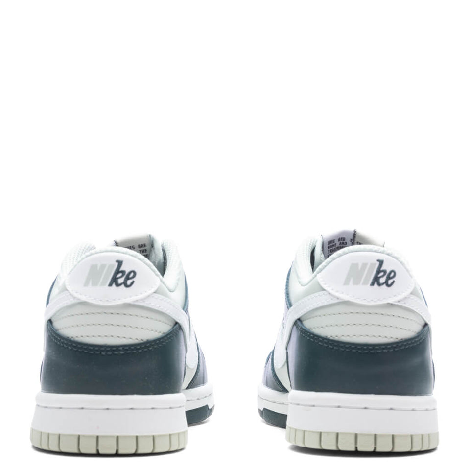 Dunk Low (GS) - Deep Jungle/White/Light Silver