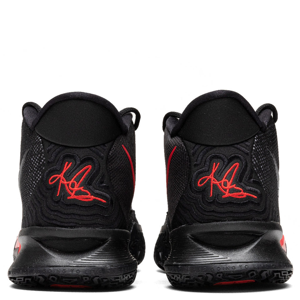 Kyrie 7 - Black/University Red/White