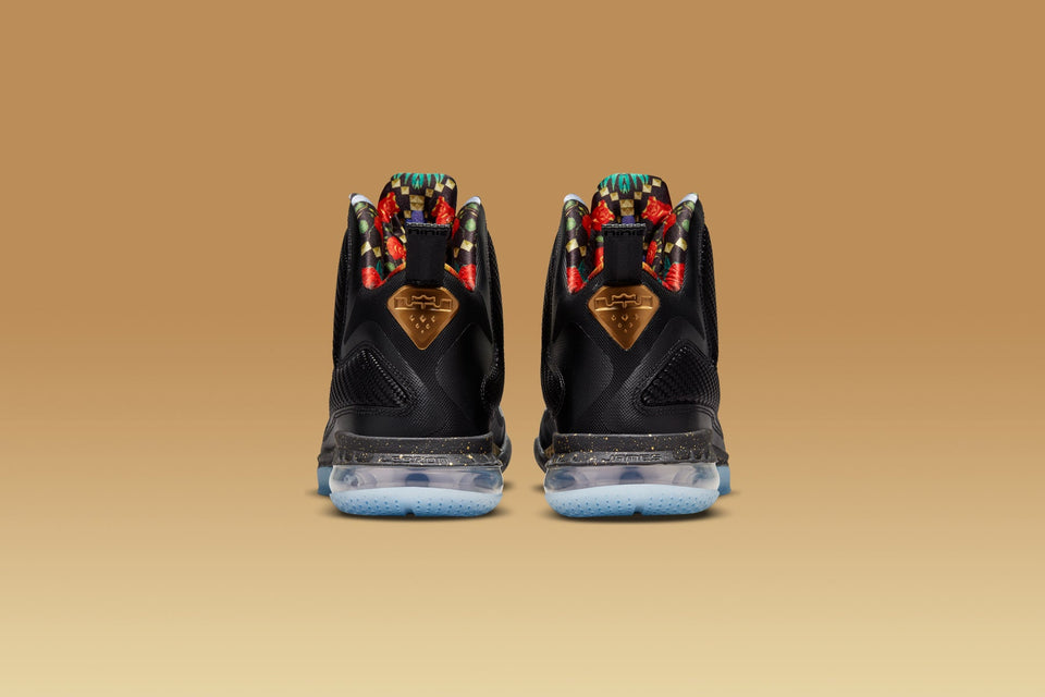 LeBron 9 "Watch the Throne" - Black/Metallic Gold