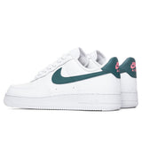 Women's Air Force 1 '07 - White/Dark Teal Green