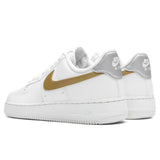 Women's Air Force 1 '07 - White/Metallic Gold/Metallic Silver