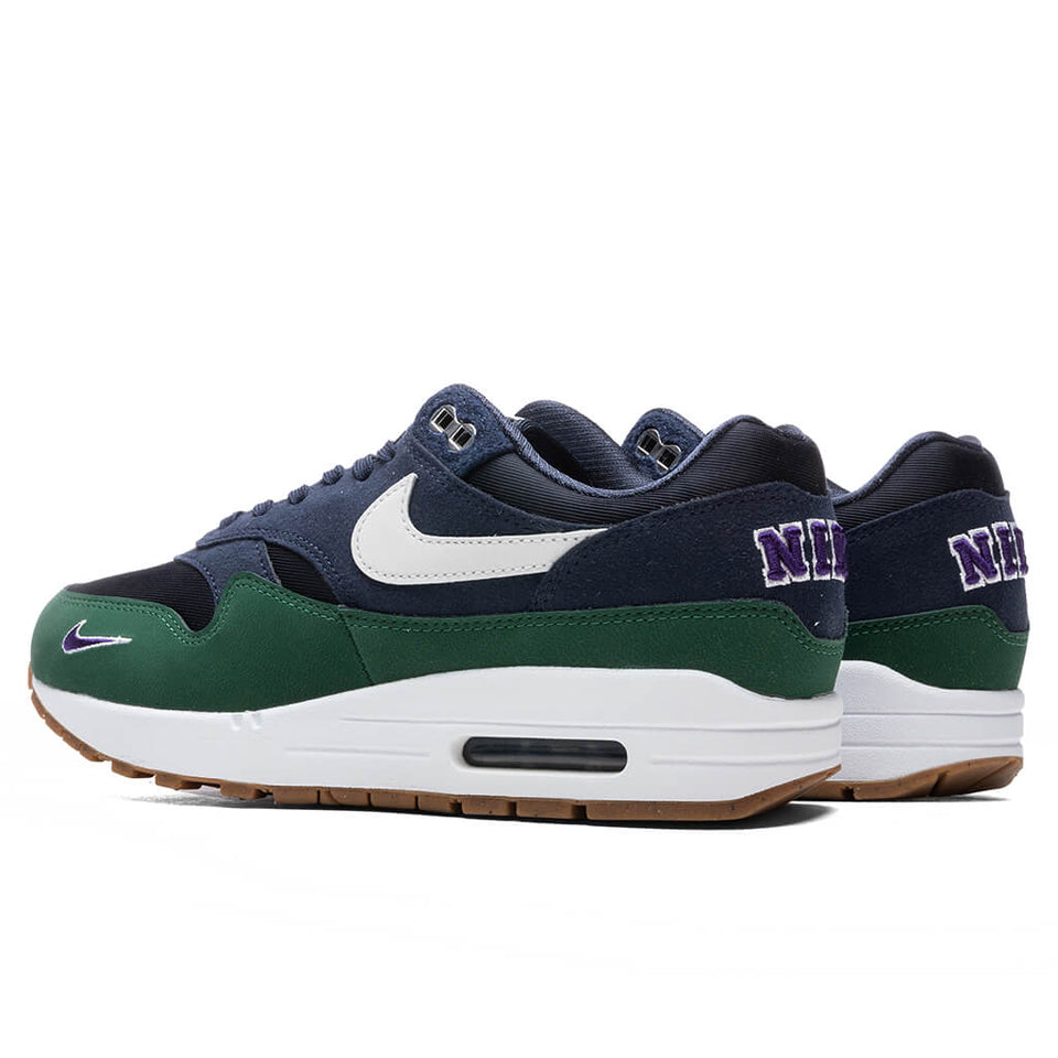 Women's Air Max 1 '87 - Obsidian/White/Midnight Navy
