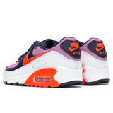 Women's Air Max 90 - White/Bright Crimson