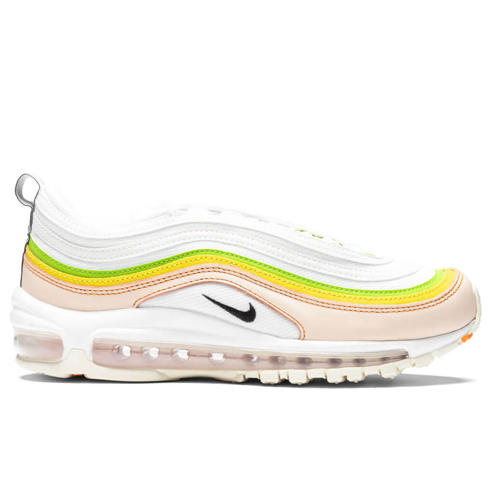 Women's Air Max 97 - White/Black/Pearl Pink