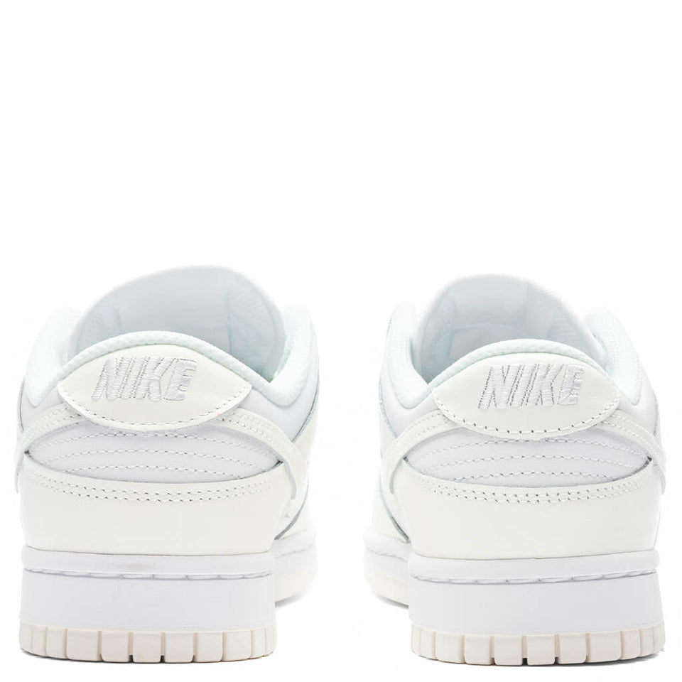 Women's Dunk Low - White/Sail/White