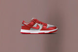Women's Dunk Low - Medium Grey/Varsity Red/White