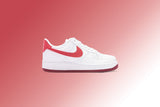 Women's Air Force 1 '07 'Adobe' - White/Adobe/Team Red/Dragon Red