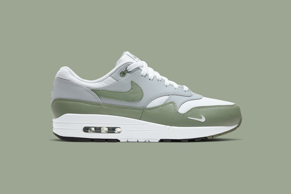Air Max 1 Premium - White/Spiral Sage