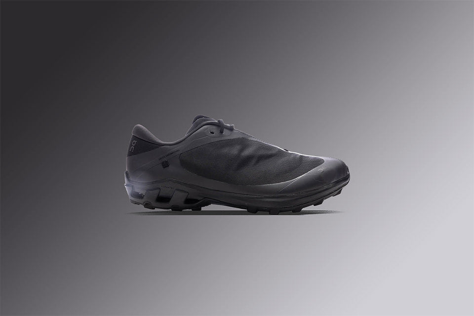 On x PAF Women's Cloudventure Peak - All Black